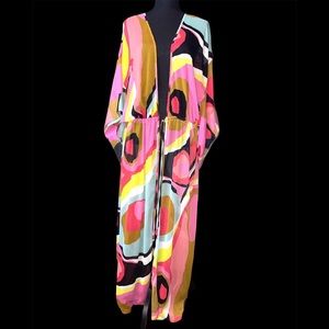 H&M | colorful chic cover-up/dress